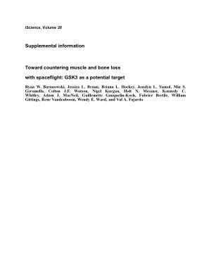 Toward countering muscle and bone loss with spaceflight: GSK3 as a potential target
