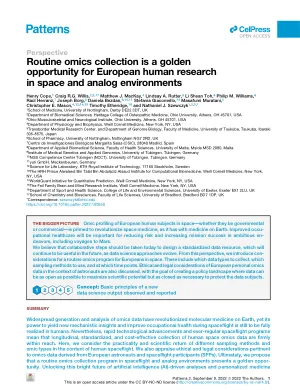 Routine omics collection is a golden opportunity for European human research in space and analog environments.